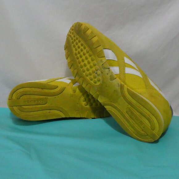 REEBOK - Classic | size 9.5 | Golden Haze - Chalk Lace-Up Sneaker - Picture 14 of 15